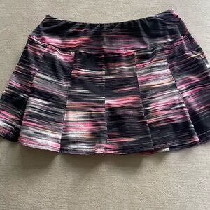Tail Striped Multicolor Women's Skirt